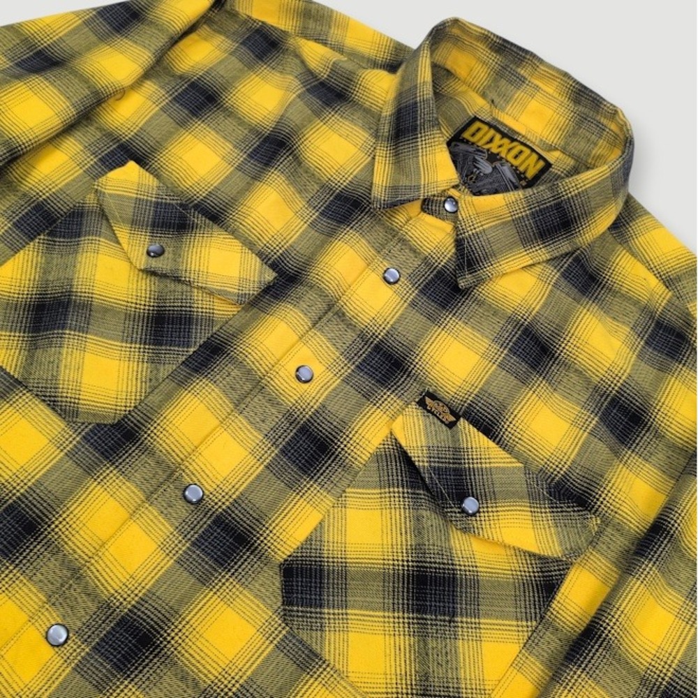 Dixxon Flannel Co x J&P Cycles Parham Panhead Flannel Mens 2XL Pearl Snaps